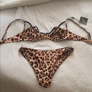 zaful leopard bikini